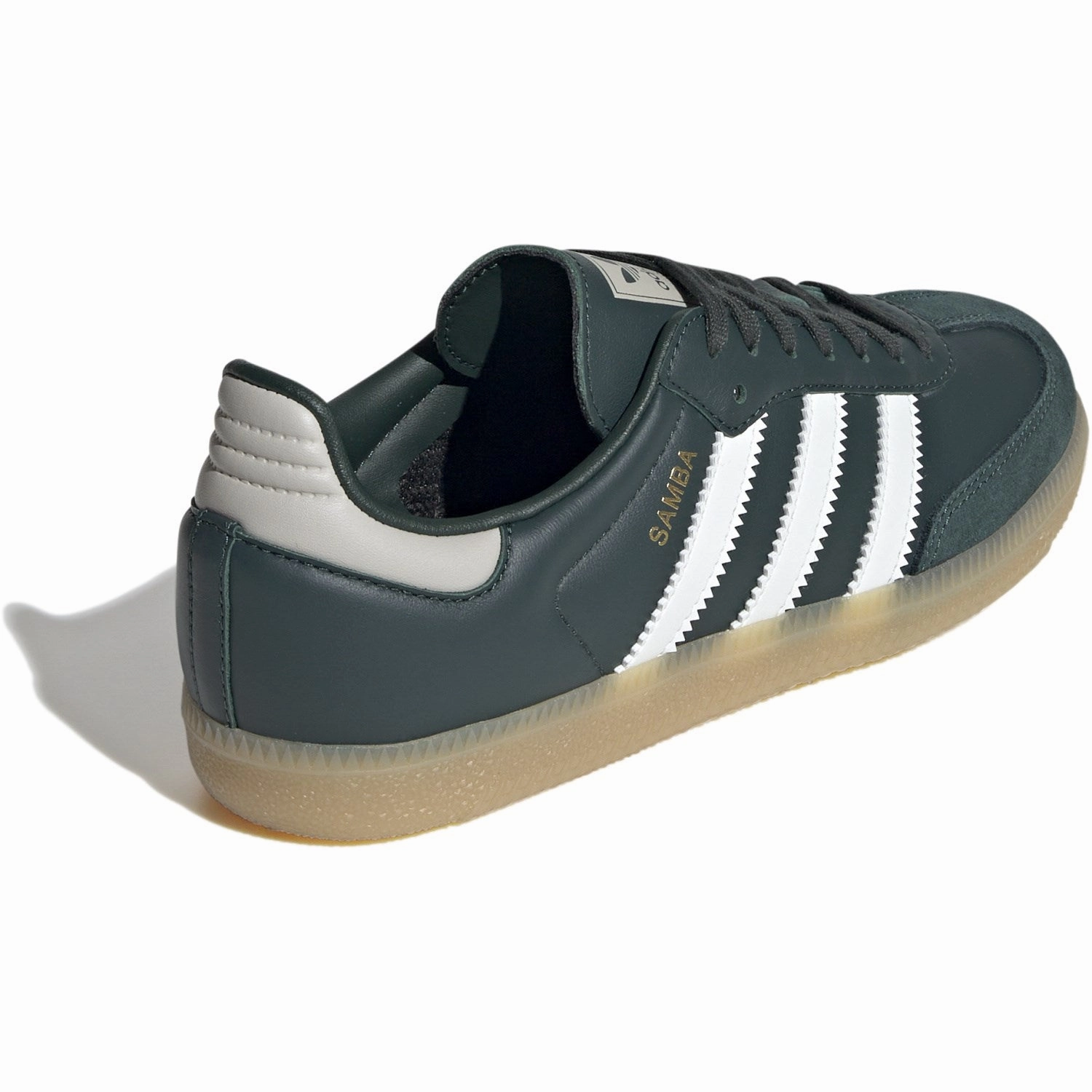 adidas Originals Mineral Green/Off White/Putty Grey Samba Og J Sneakers Slip-resistant