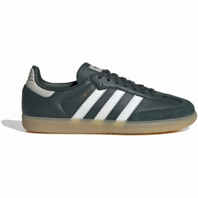 adidas Originals Mineral Green/Off White/Putty Grey Samba Og J Sneakers Slip-resistant Jazz shoes