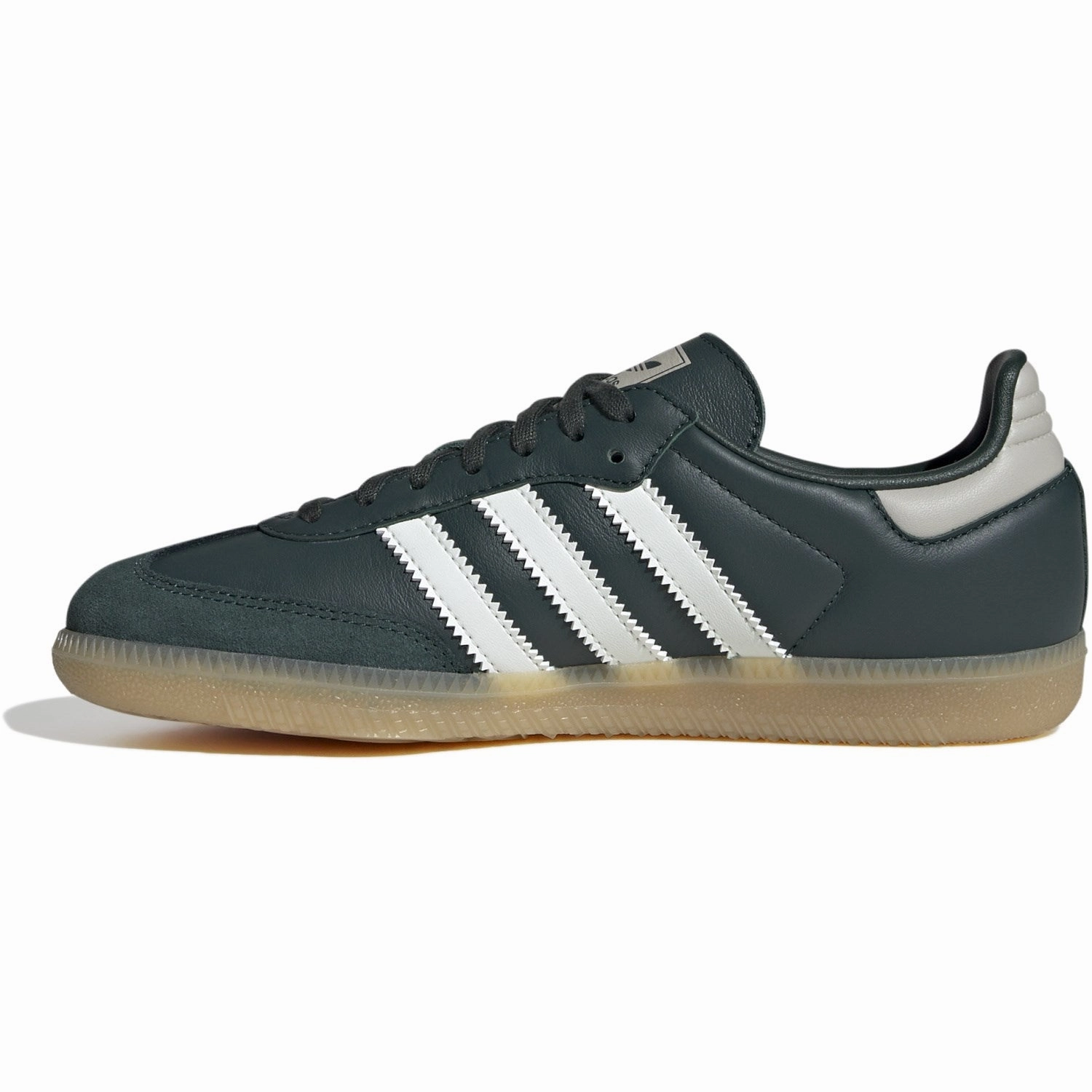adidas Originals Mineral Green/Off White/Putty Grey Samba Og J Sneakers Slip-resistant