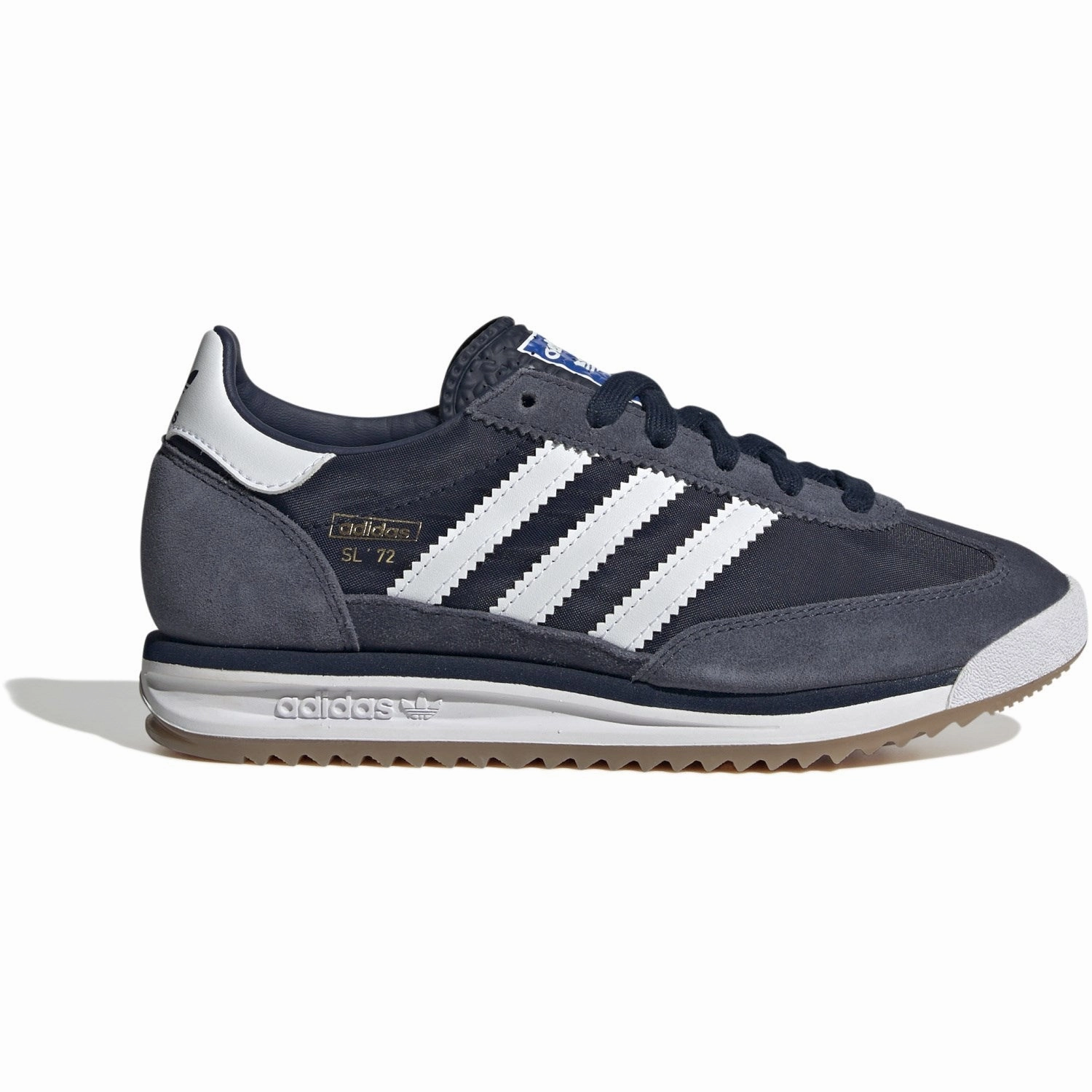 adidas Originals Night Indigo/Ftwr White/Shadow Navy Sl 72 Rs J Sneakers Limited edition shoes Leather soles