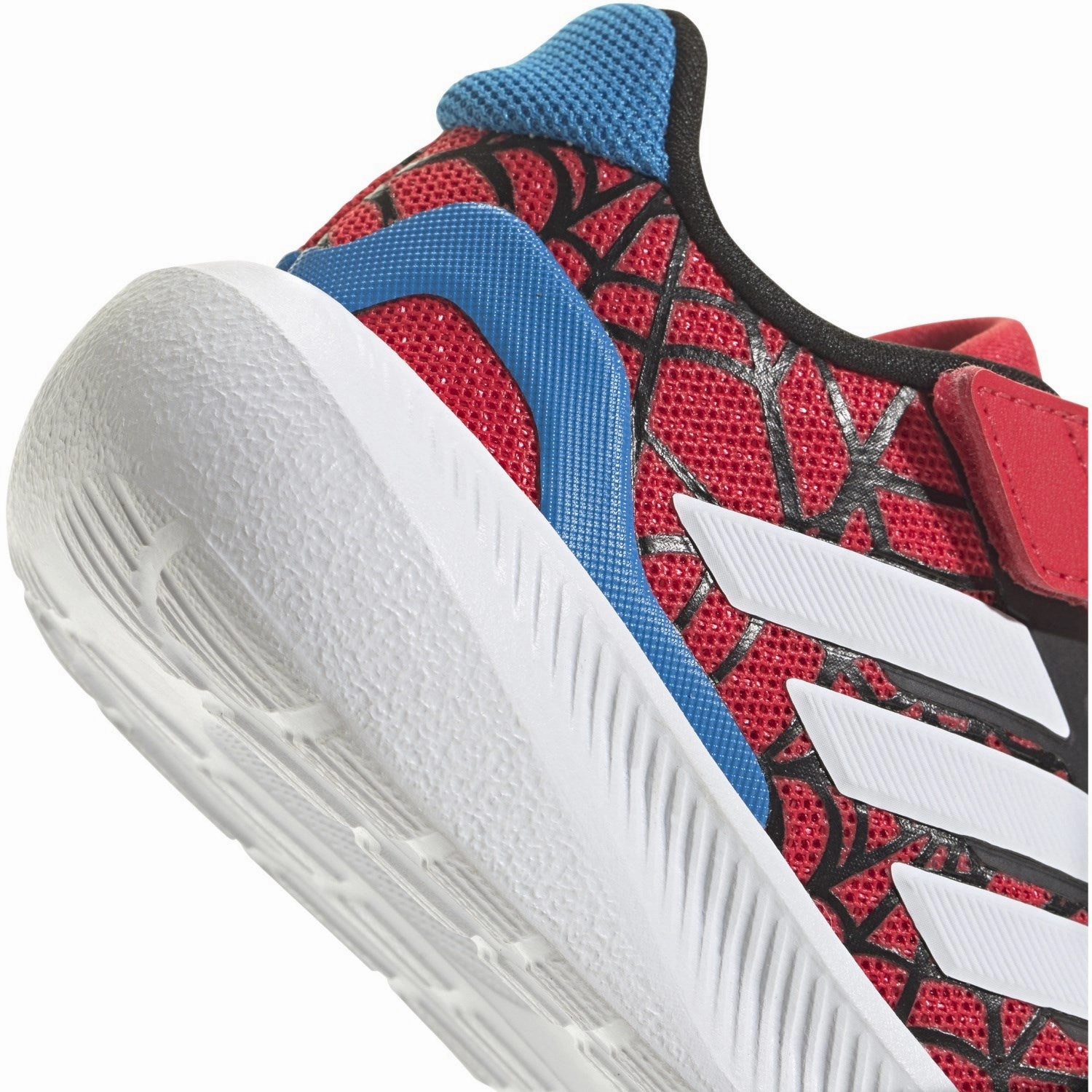 adidas Originals Pure Ruby/Ftwr White/Bright Blue Runfalcon Spider-Man El I Sneakers Wedding shoes