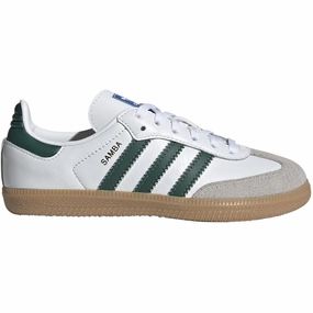 adidas Originals SAMBA OG C Sneakers Cloud White / Collegiate Green / Gum Lightweight shoes Slip-on