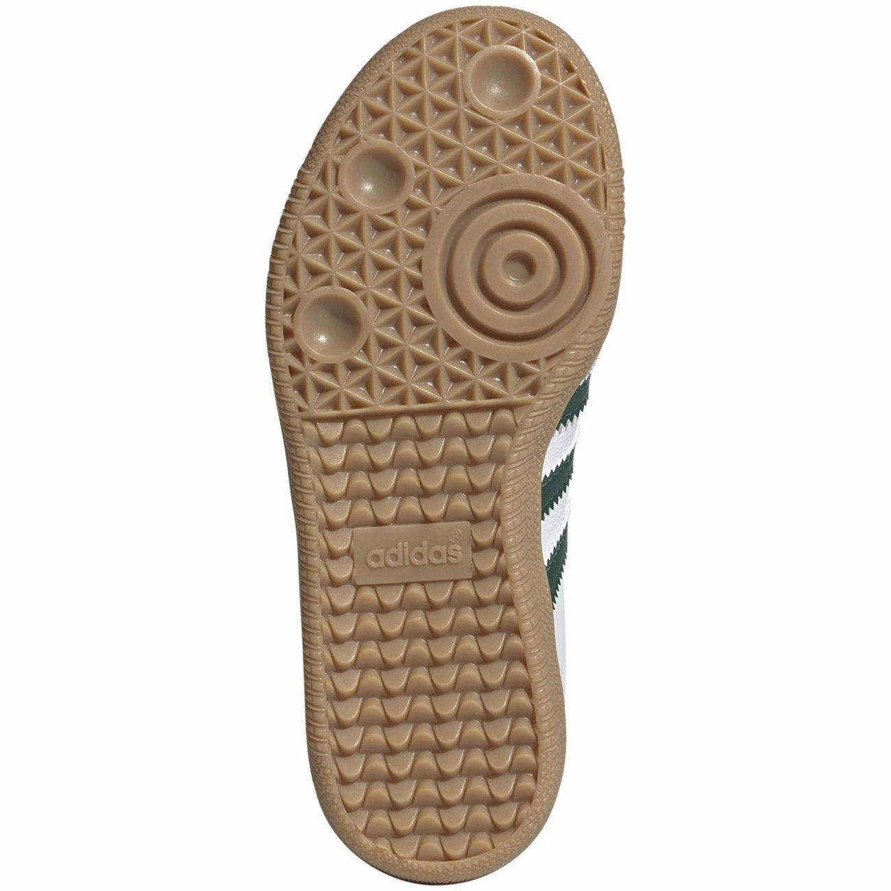 adidas Originals SAMBA OG C Sneakers Cloud White / Collegiate Green / Gum Lightweight shoes
