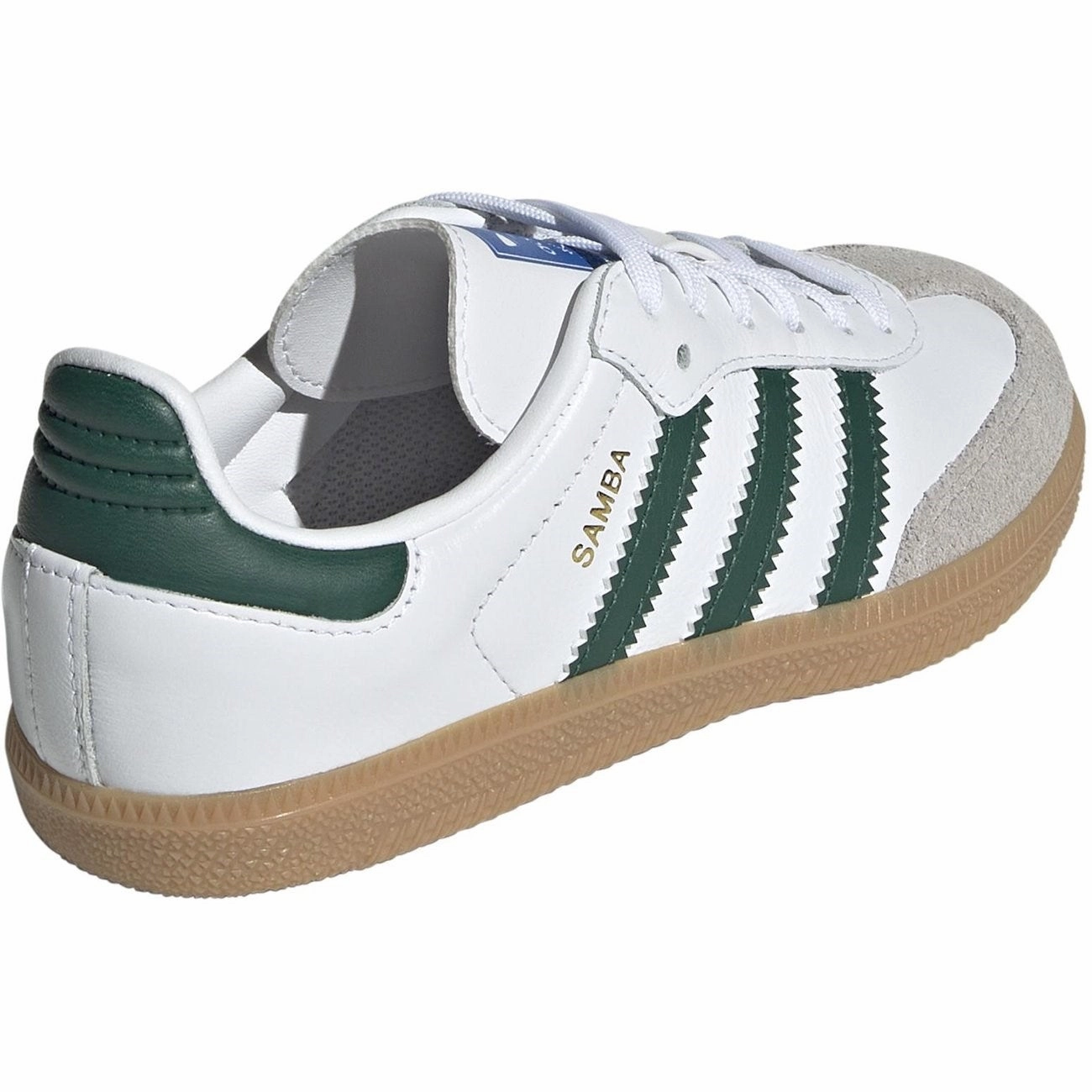 adidas Originals SAMBA OG C Sneakers Cloud White / Collegiate Green / Gum Lightweight shoes