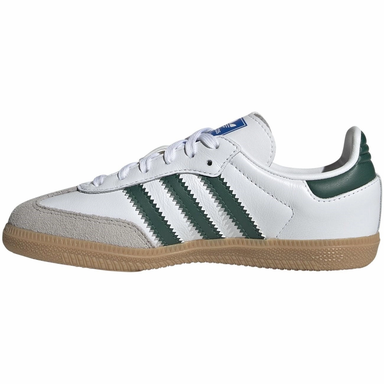 adidas Originals SAMBA OG C Sneakers Cloud White / Collegiate Green / Gum Lightweight shoes