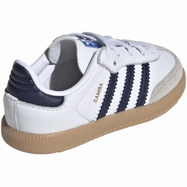 adidas Originals SAMBA OG EL I Sneakers Cloud White / Night Indigo / Gum Supportive shoes