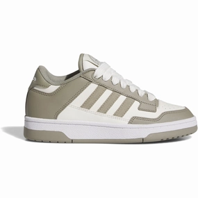 adidas Originals Silver Pebble/Cloud White/Ftwr White Rapid Court Low J Sneakers Waterproof shoes Trendy shoes