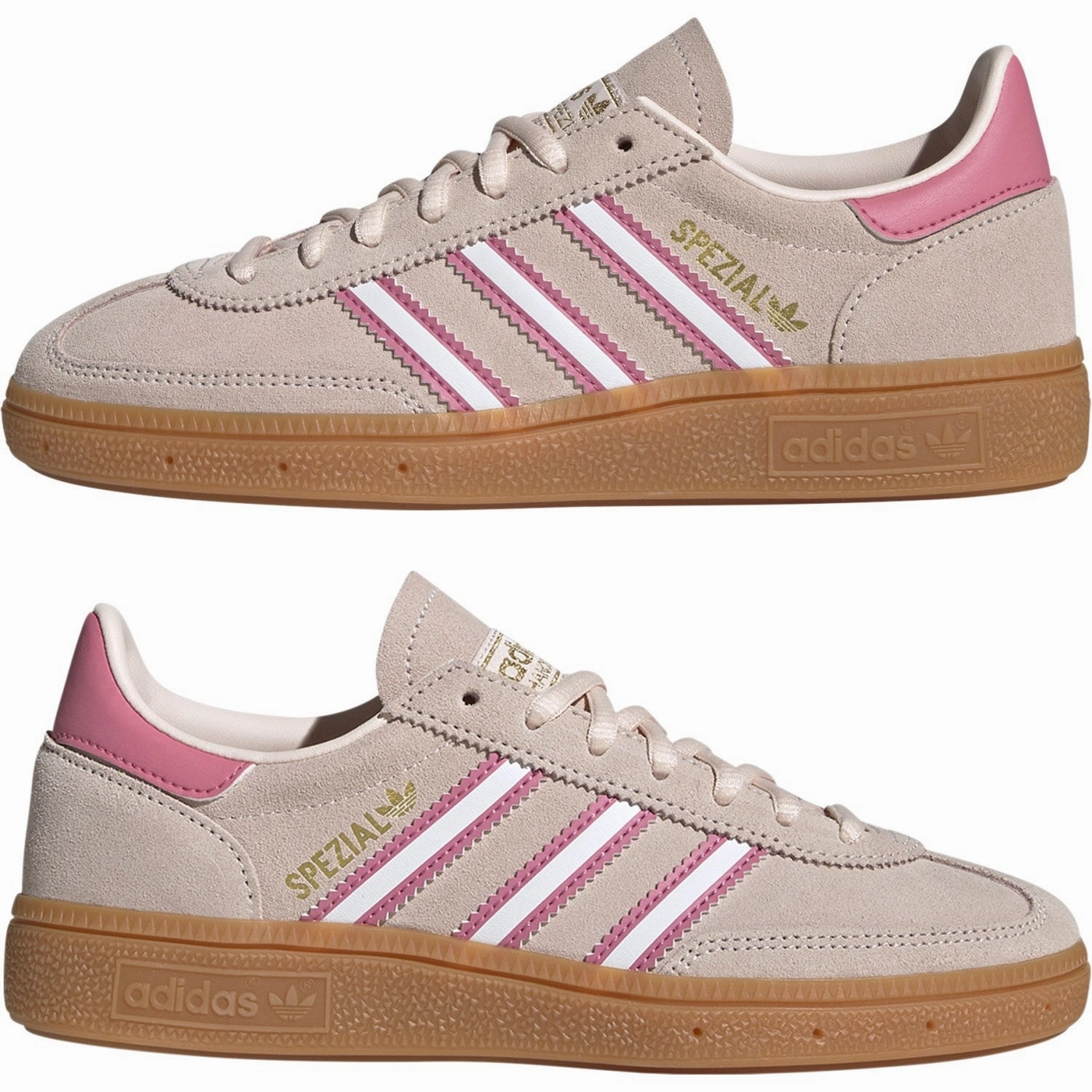 adidas Originals Wonder Quartz/Ftwr White/Rose Tone Handball Spezial J Sneakers Brogues