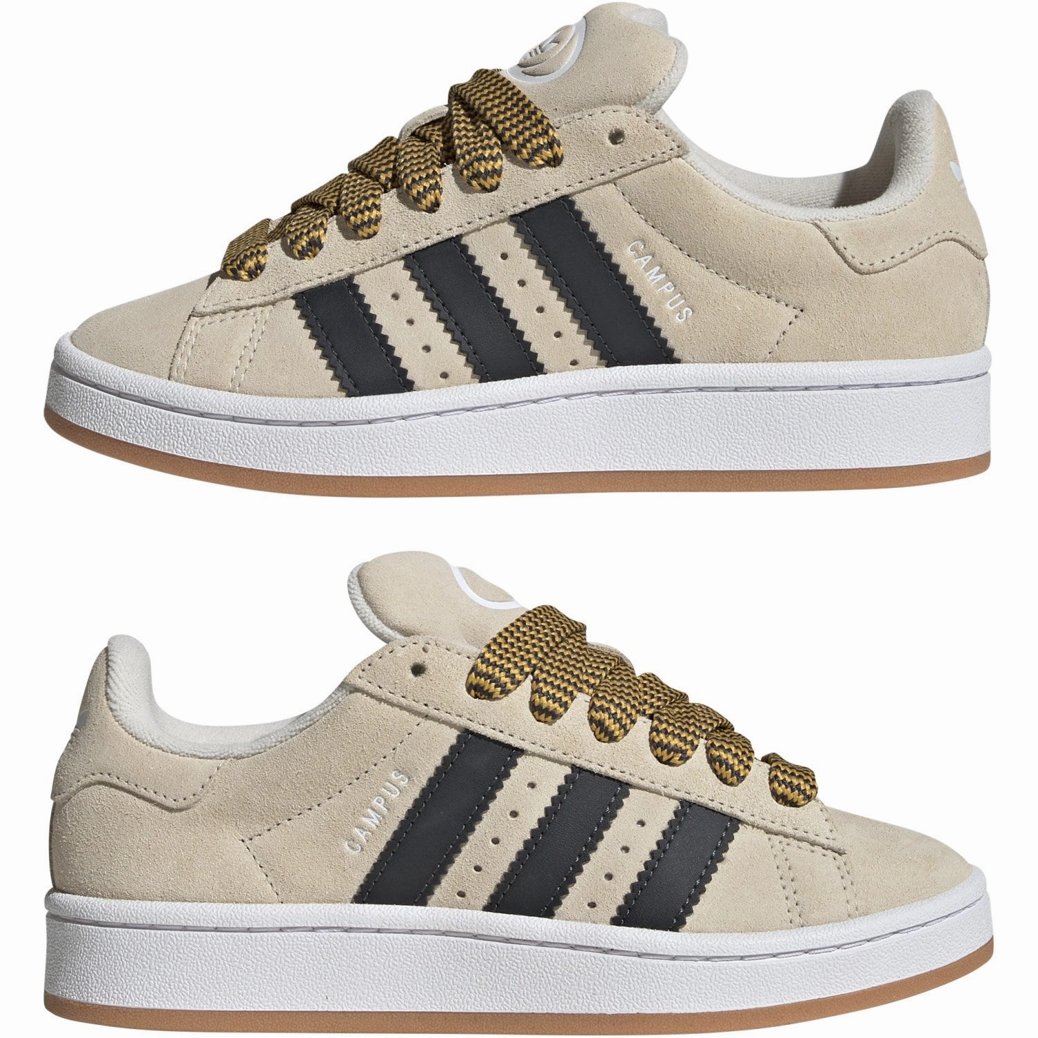 adidas Originals Wonder White/Carbon/Ftwr White Campus 00S J Sneakers Bowling shoes
