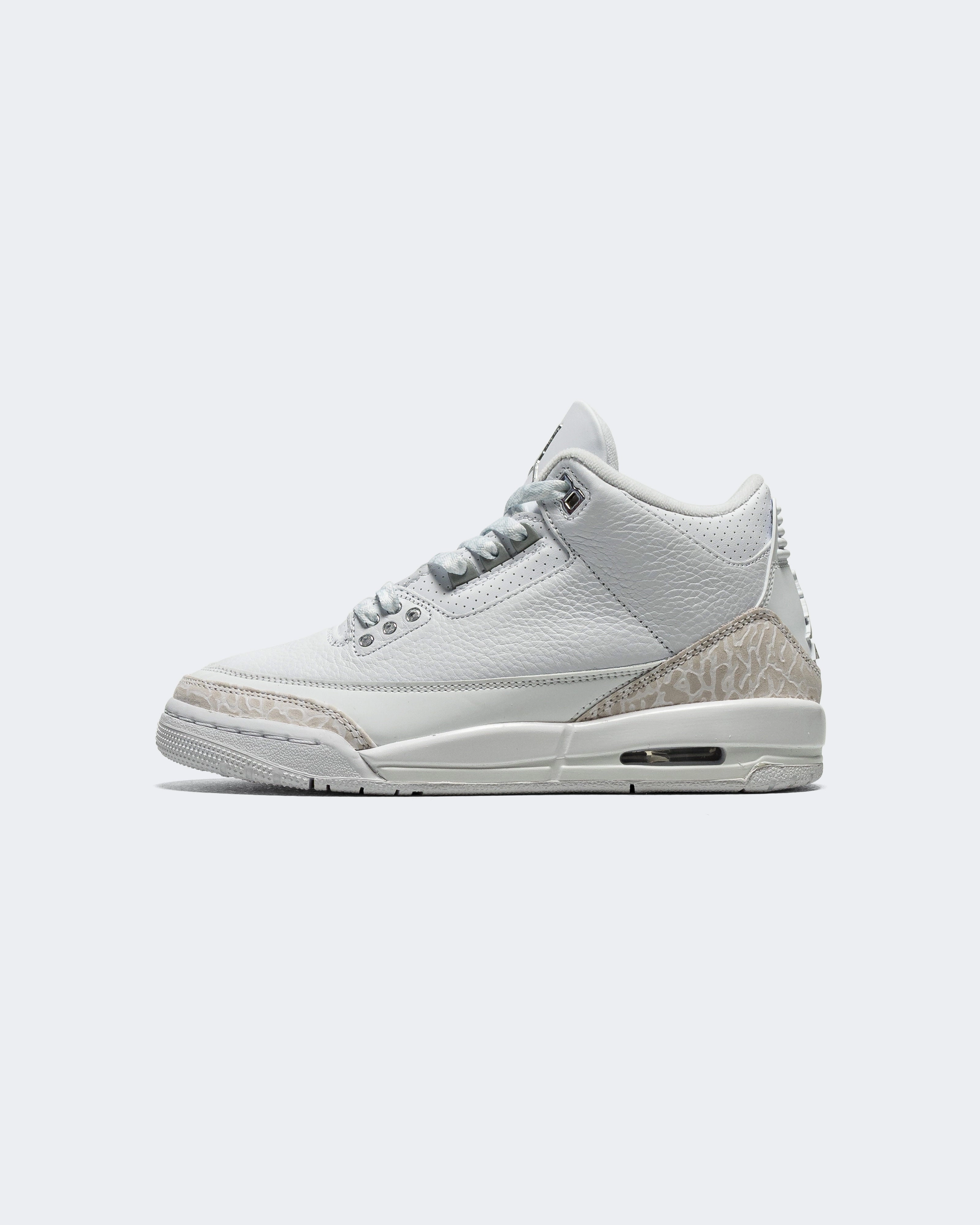 mr price sandals new arrivals womens Air Jordan 3 Retro GS - White/White-Metallic Silver hoka new arrivals