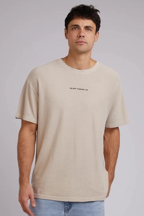 All Day Logo Tee Beige sale charger zimmermann sale