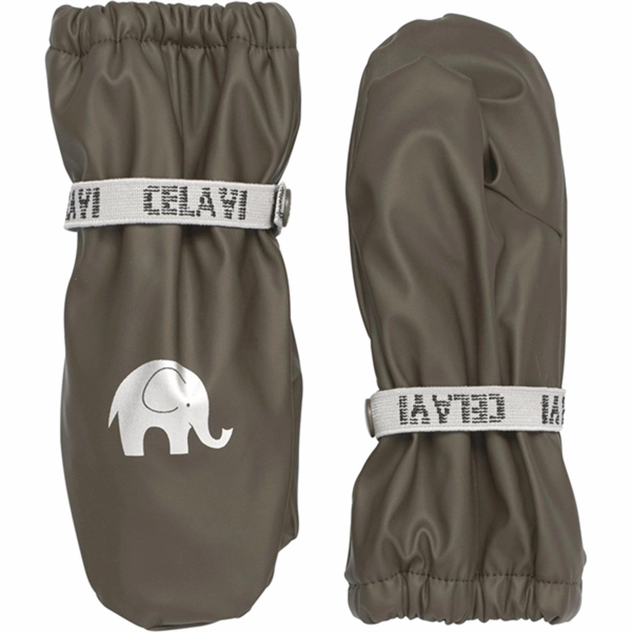Eco-friendly CeLaVi PU Mittens w. Fleece Sea Turtle Futuristic