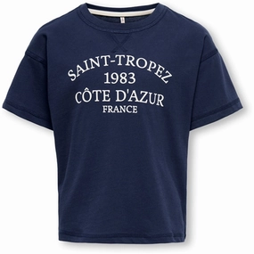 Alluring Kids ONLY Naval Academy Sinna Reguler France T-shirt Comfortable