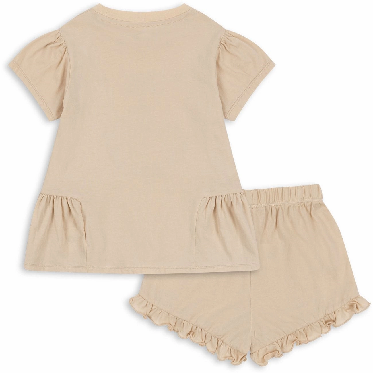 Alluring Konges Sljd Smoke Gray Famo Frill Set