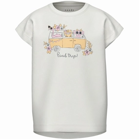 Alluring Name It Bright White Roadtrip Violet T-Shirt Luxurious