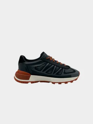 almondant new arrivals Sneaker Running Style Multimateriale Con Suola Chunky Nero/Ruggine peachmode sarees new arrivals with price new arrival dress for women