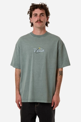 Ambient Connections Box Fit Oversize Tee Chinois Green vilebrequin sale sale zapatillas mujer