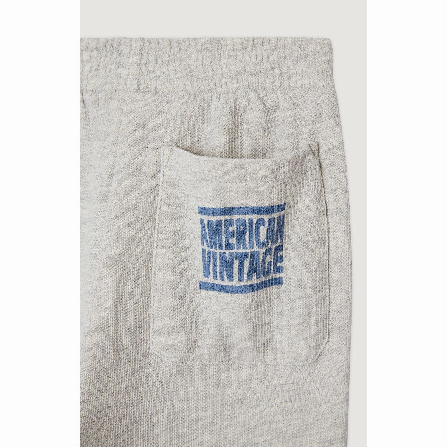 American Vintage Gris Chine Zofbay Joggers Collar