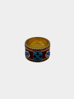 Anello Bicolor Crystal Arrow new arrivals payetli elbise new collection lehenga for wedding miladys new arrivals for ladies