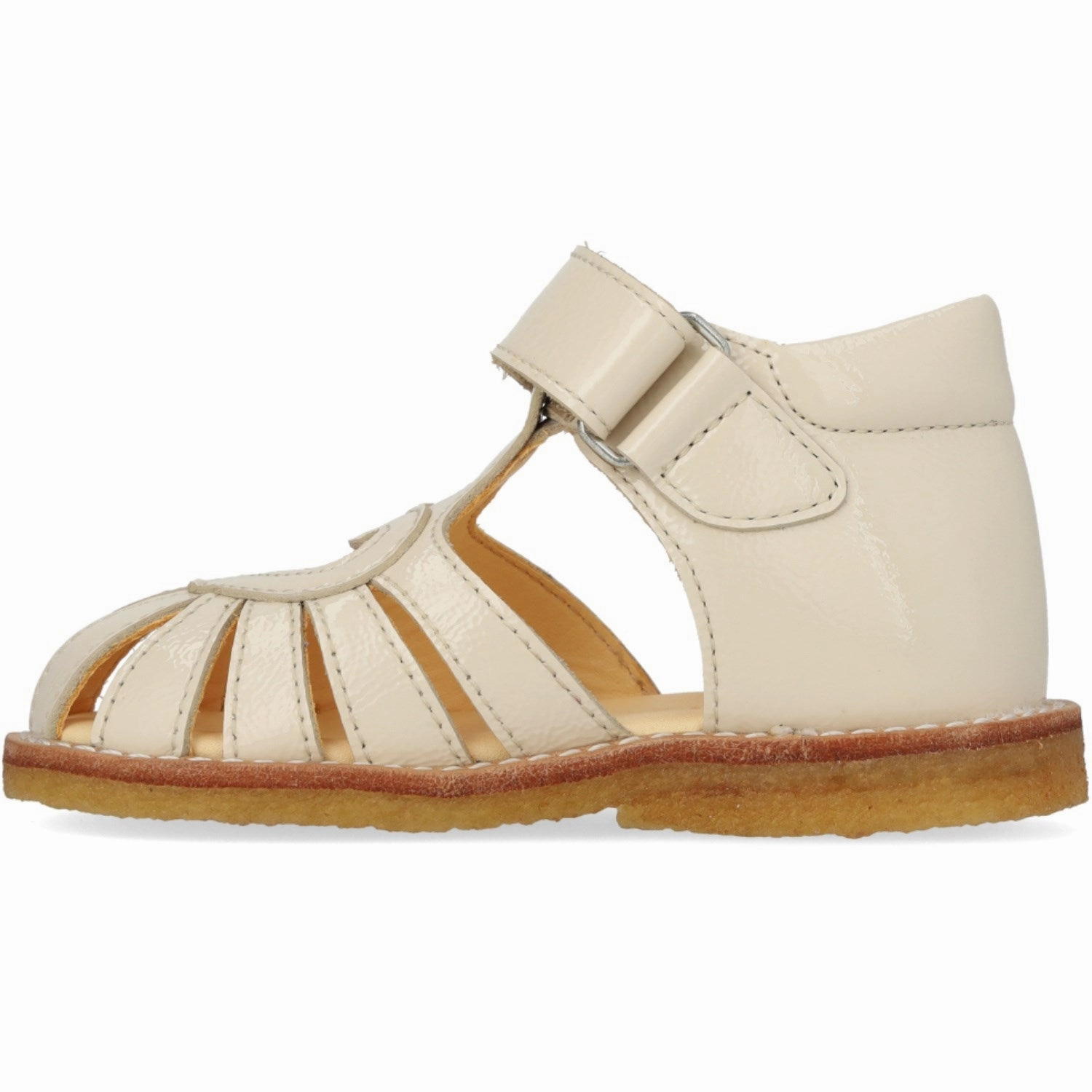 Angulus Buttermilk Beginner Hjertesandal Med Velcro Closure Printed shoes