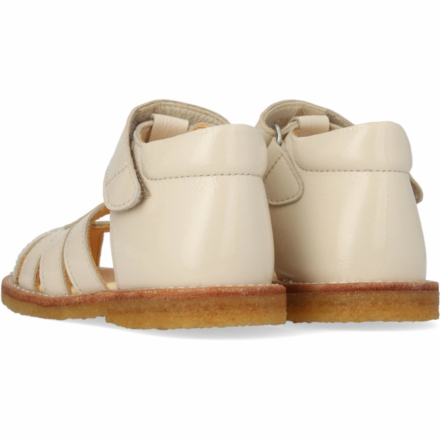 Angulus Buttermilk Beginner Hjertesandal Med Velcro Closure Printed shoes