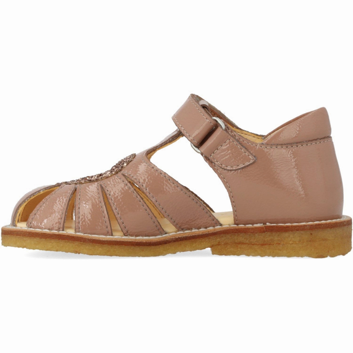 Angulus Clay/Clay Glitter Hjertesandal Med Glitter Hjerte Walking shoes