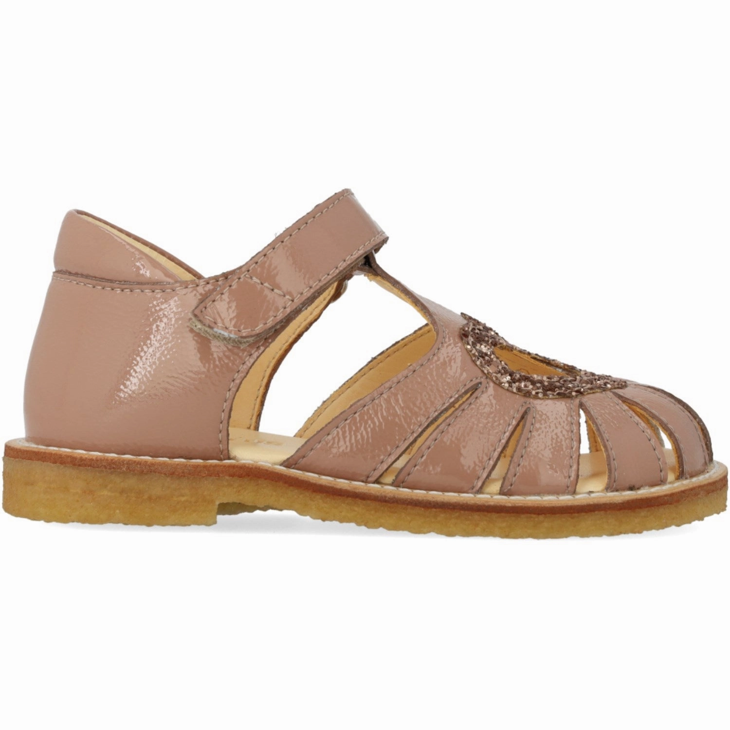 Angulus Clay/Clay Glitter Hjertesandal Med Glitter Hjerte Walking shoes