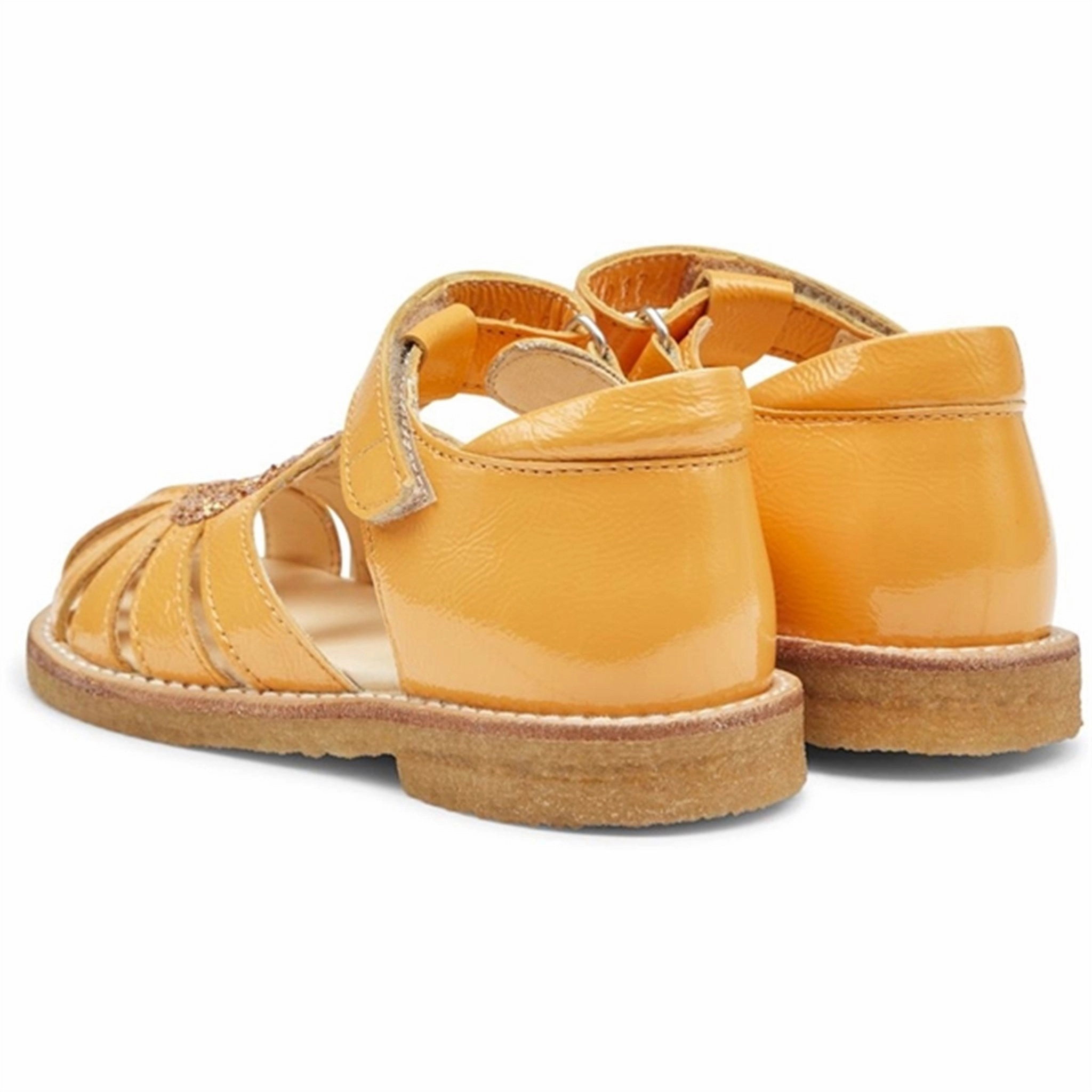 Angulus Hjerte Sandals Manderin/Manderin Glitter Trainers