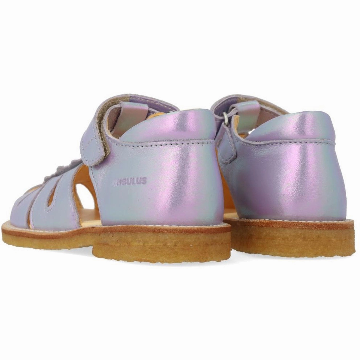 Angulus Iridescent Lilac Shine Sandal Med Drbedetalje Premium shoes