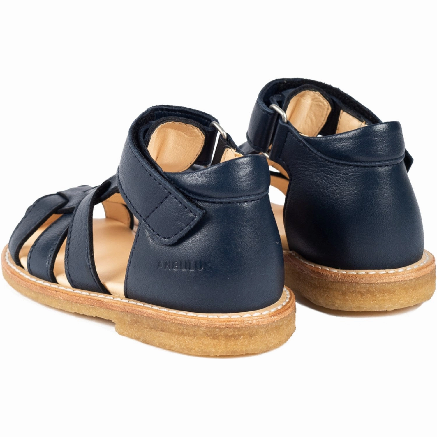 Angulus Navy Beginner Sandal Med Velcro Closure Low-top shoes
