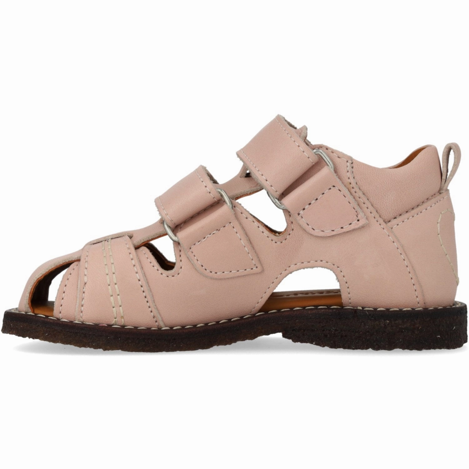 Angulus Rosebud Beginner Sandal Med Kontrast Hjertebroderi Supportive shoes