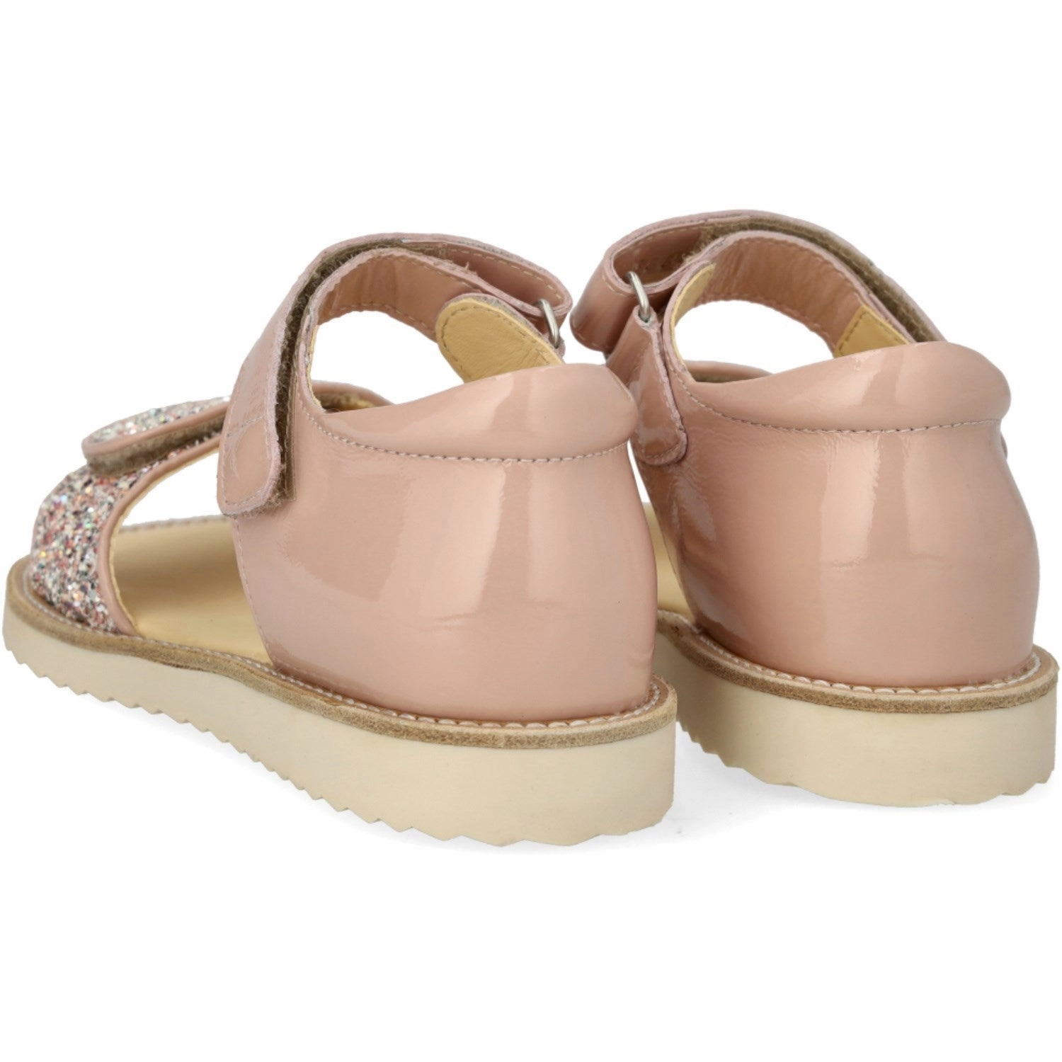 Angulus Rosebud/Rosebud Glitter Laksandal Med Funklende Glitterdetalje Limited edition shoes