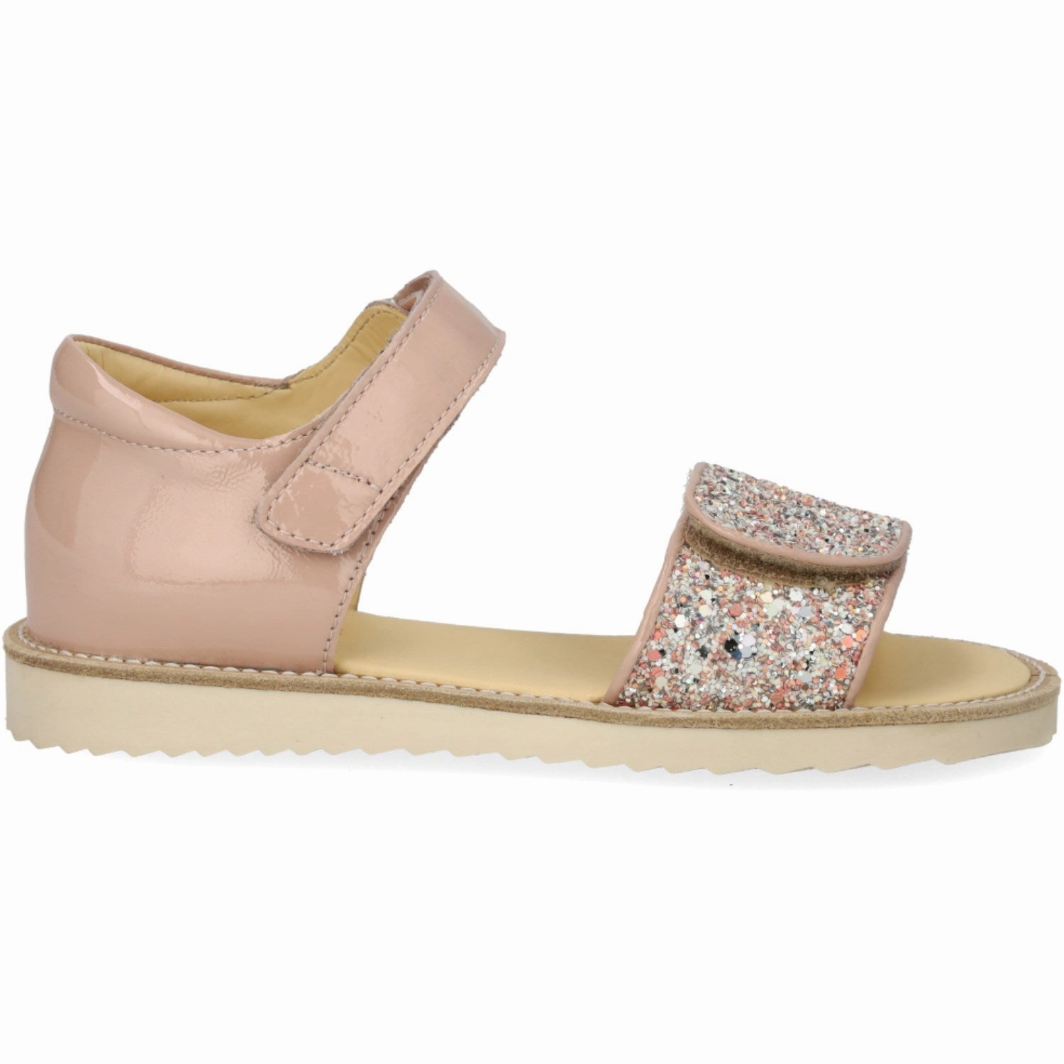Angulus Rosebud/Rosebud Glitter Laksandal Med Funklende Glitterdetalje Limited edition shoes