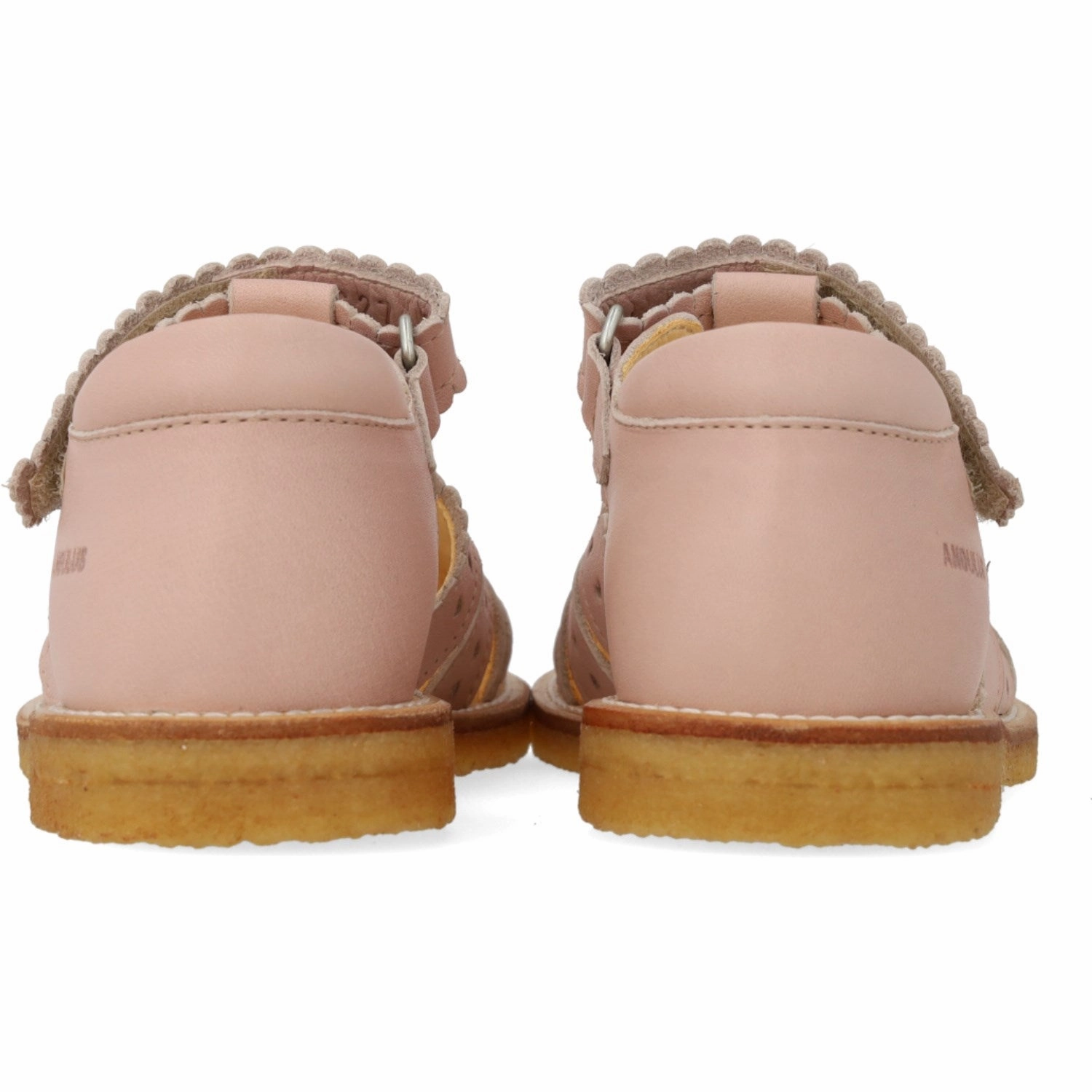 Angulus Rosebud Sandal Med Mini-Hjerter Og Velcro Closure Athletic shoes
