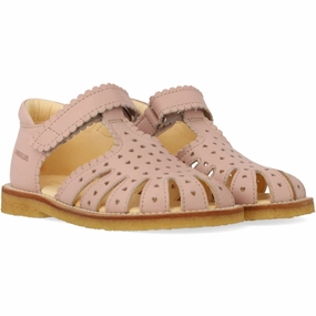 Angulus Rosebud Sandal Med Mini-Hjerter Og Velcro Closure Athletic shoes Custom shoes