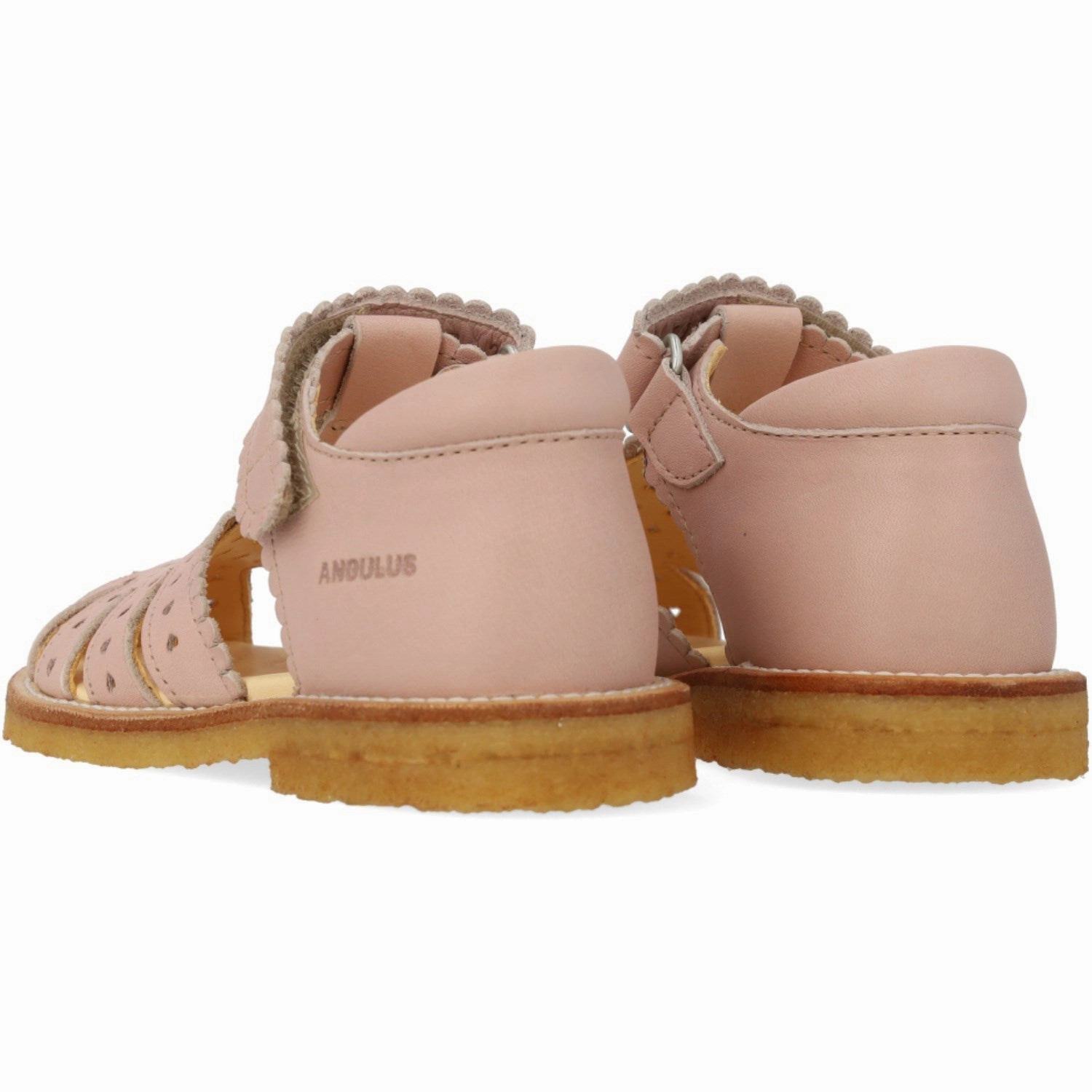 Angulus Rosebud Sandal Med Mini-Hjerter Og Velcro Closure Athletic shoes