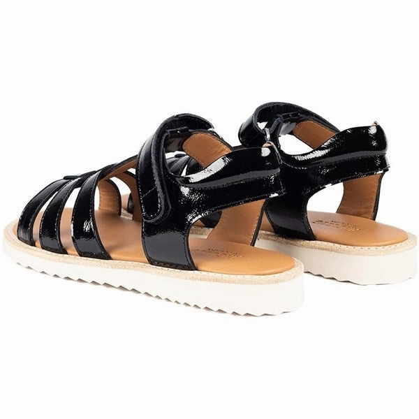Angulus Sandals Black Printed shoes