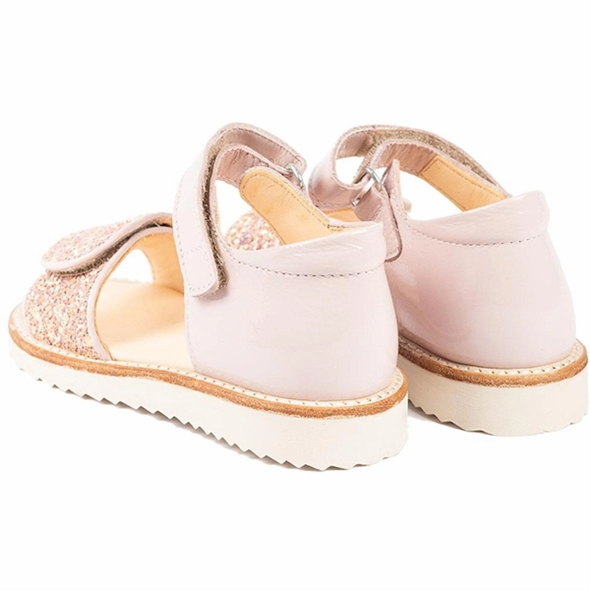 Angulus Sandals Pale Rose/Rose Glitter Boots