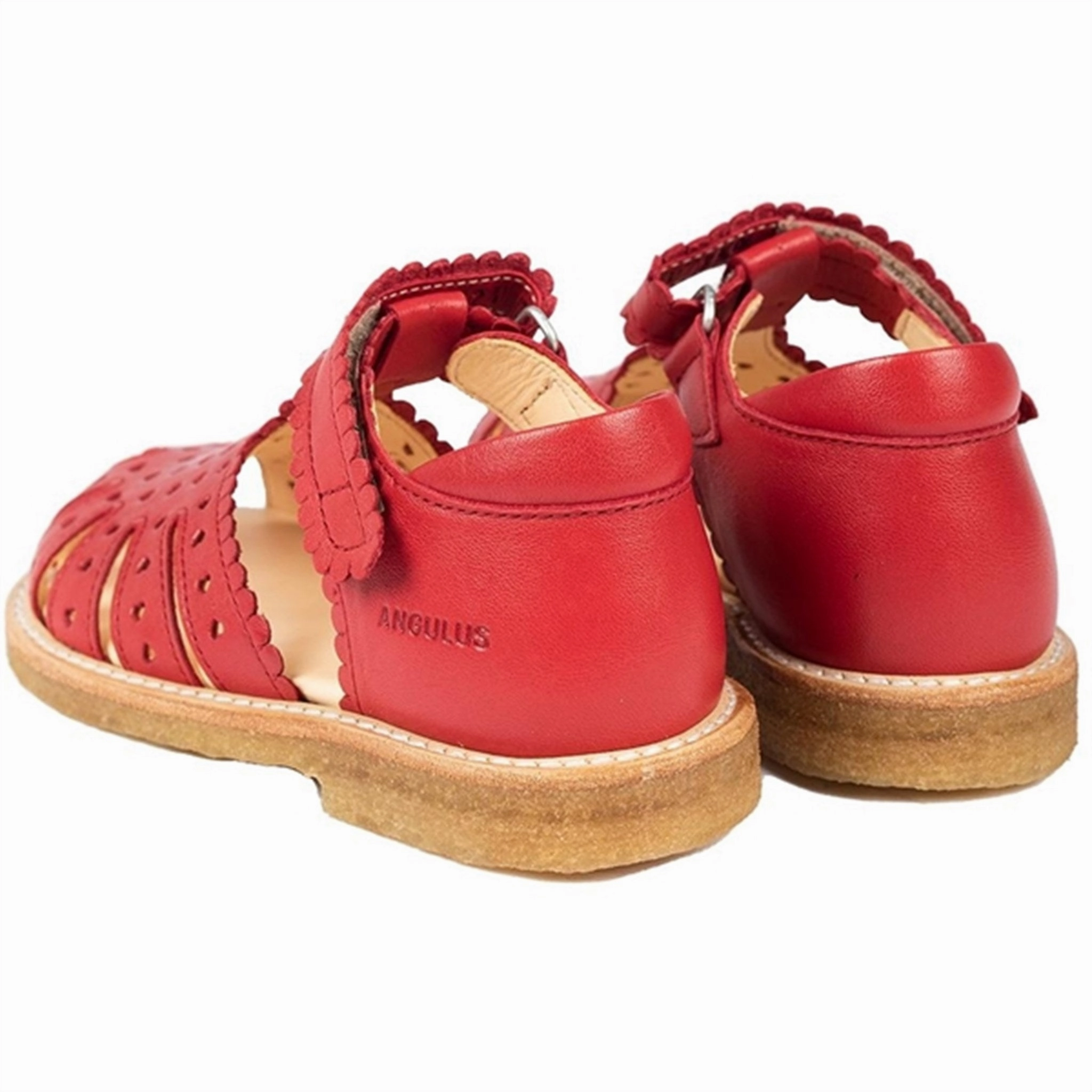 Angulus Sandals Red Designer shoes