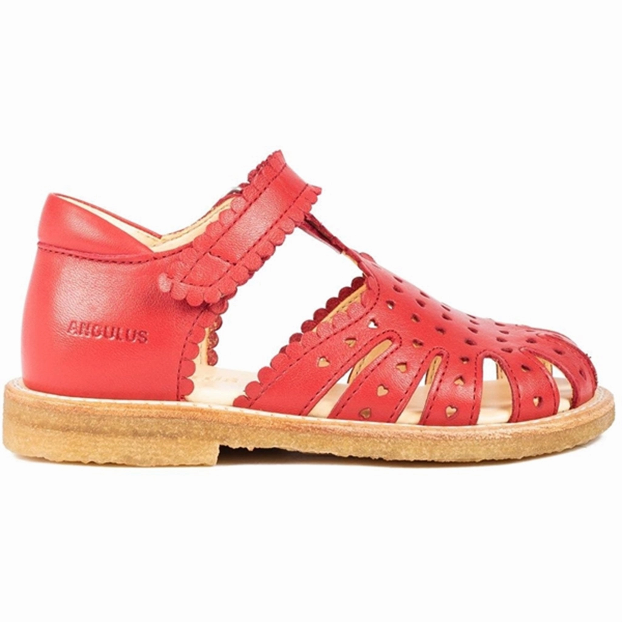 Angulus Sandals Red Designer shoes