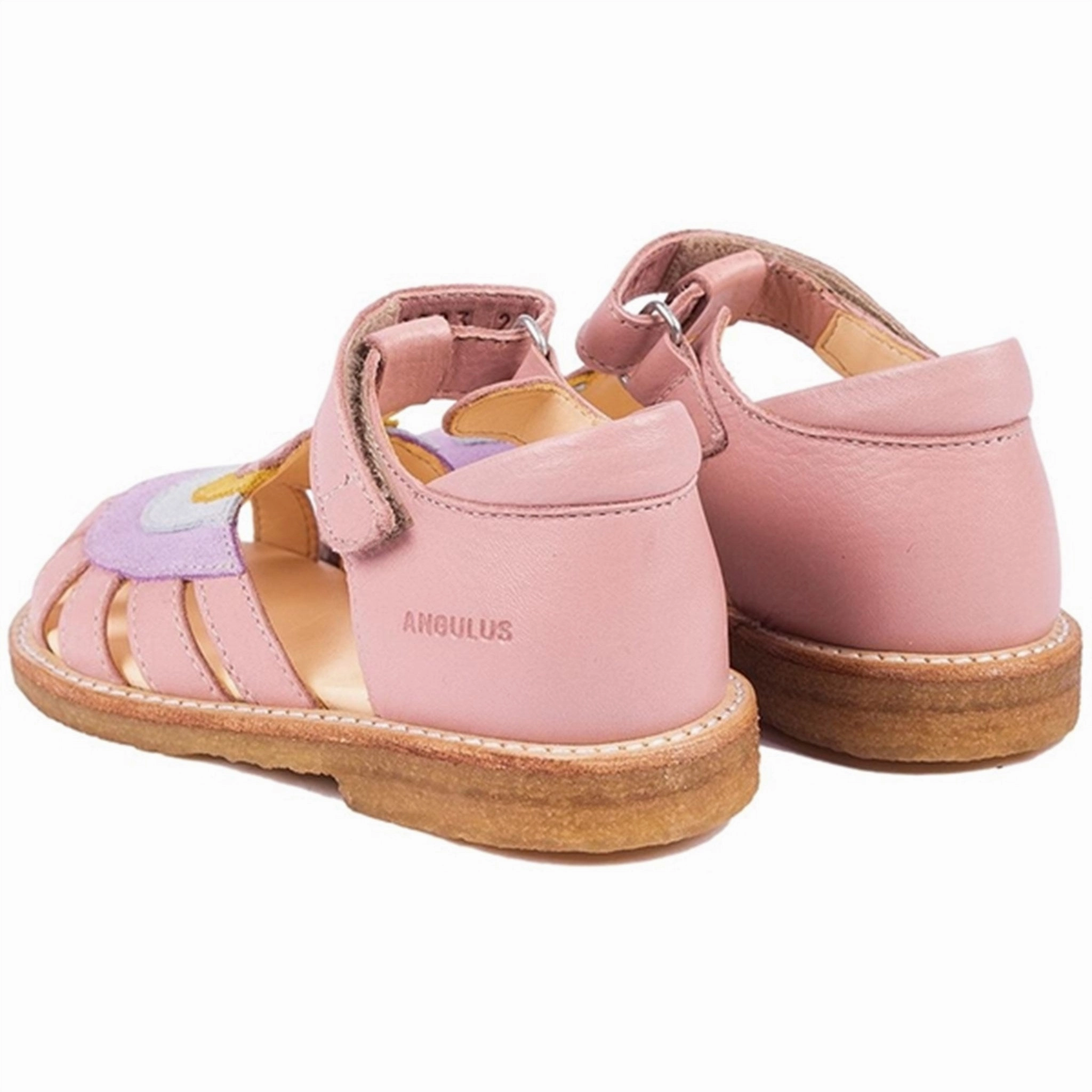 Angulus Sandals Rose/Lilac/Ice Blue/Pineapple Durable shoes