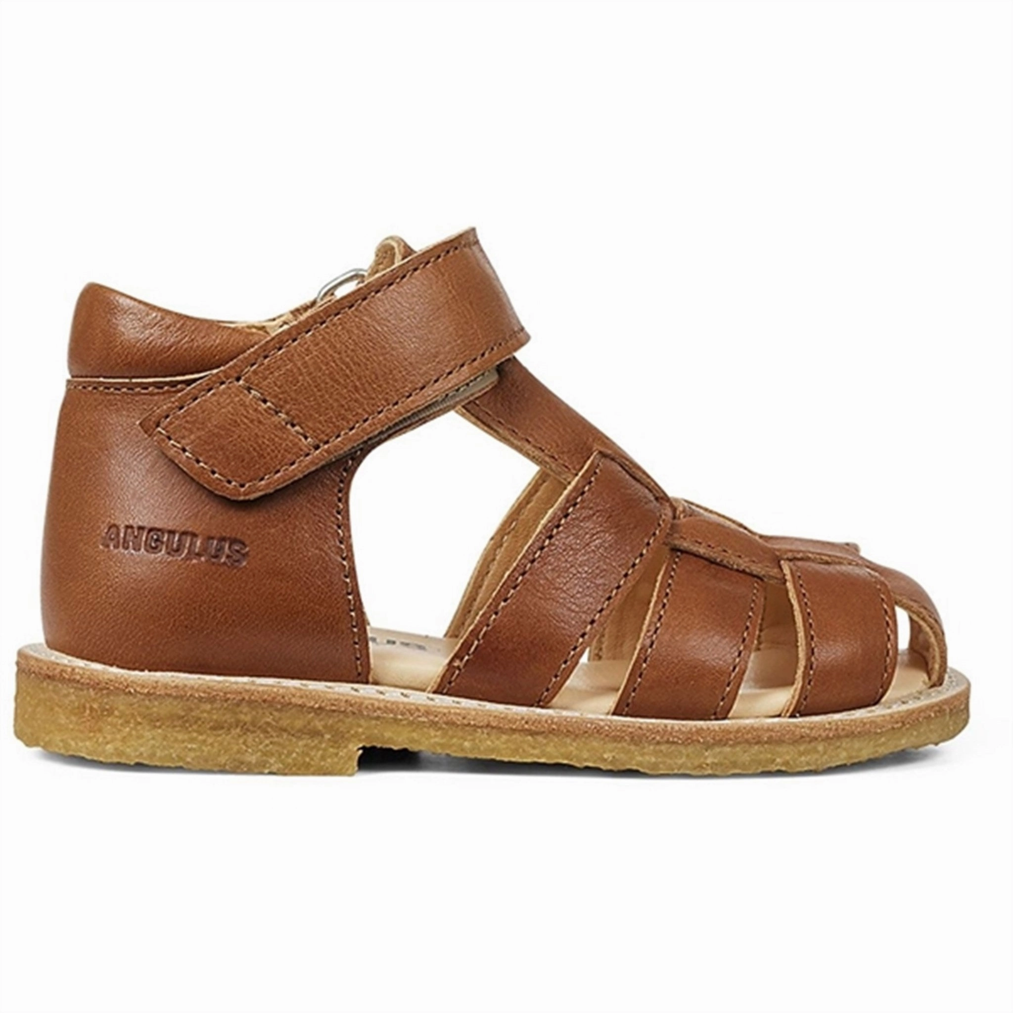 Angulus Starter Sandal W. Velcro Cognac Fashion shoes