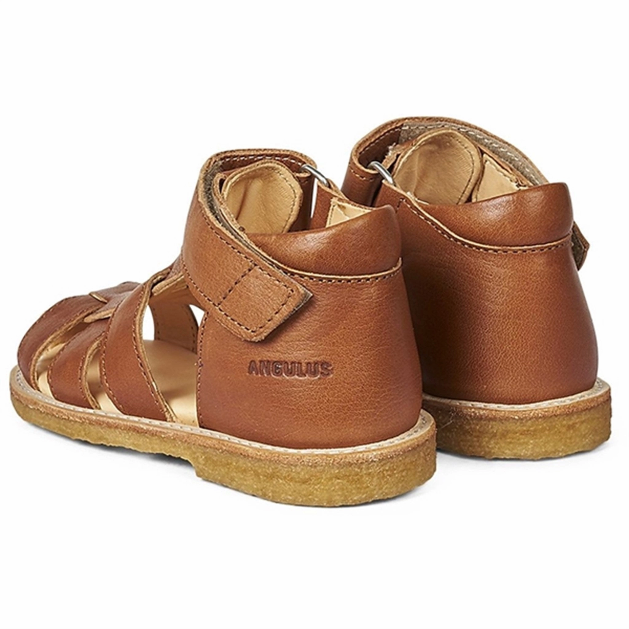Angulus Starter Sandal W. Velcro Cognac Fashion shoes