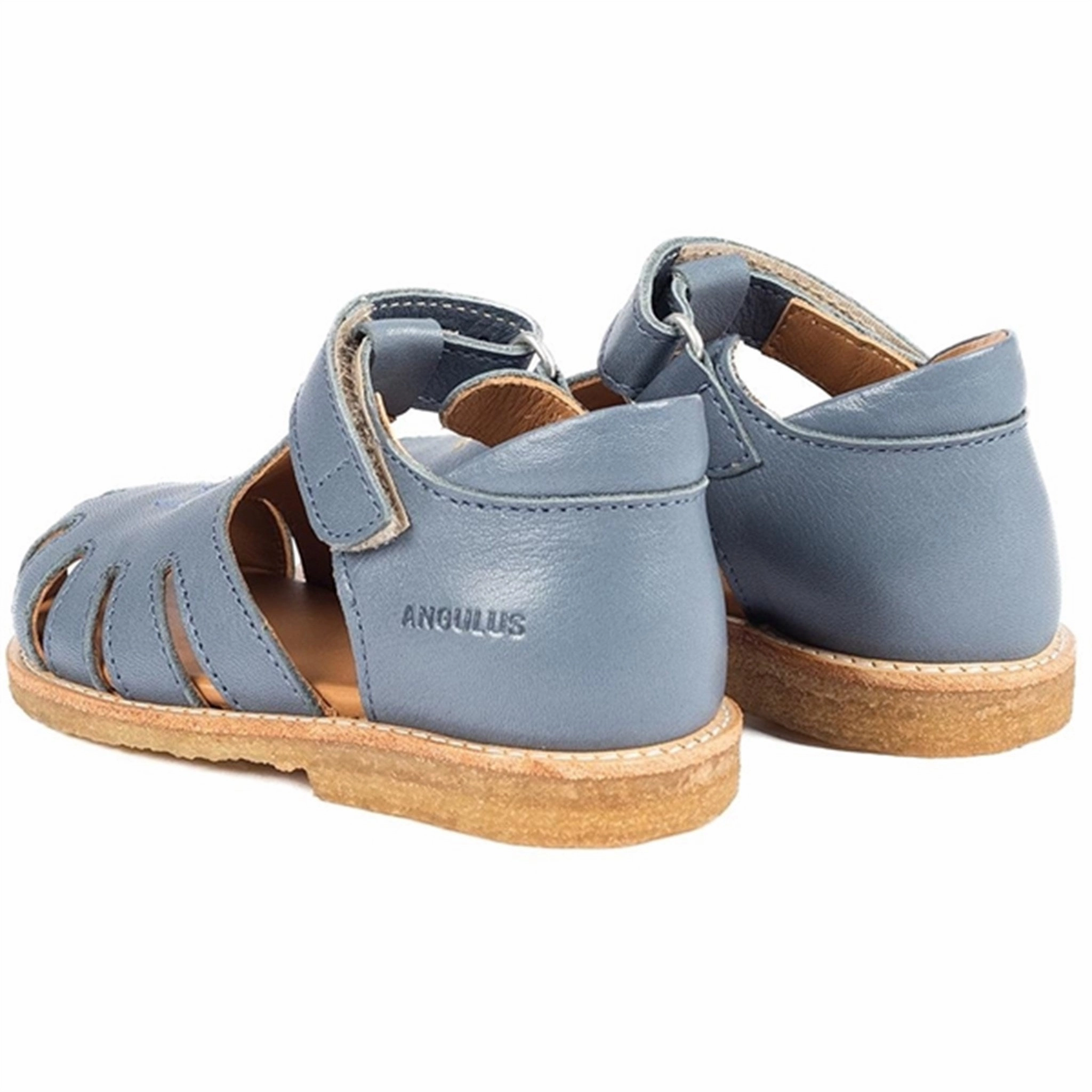 Angulus Starter Sandals Blue Fog Spring shoes