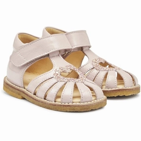 Angulus Starter Sandals Pale Rose/Rose Glitter Boots Durable shoes
