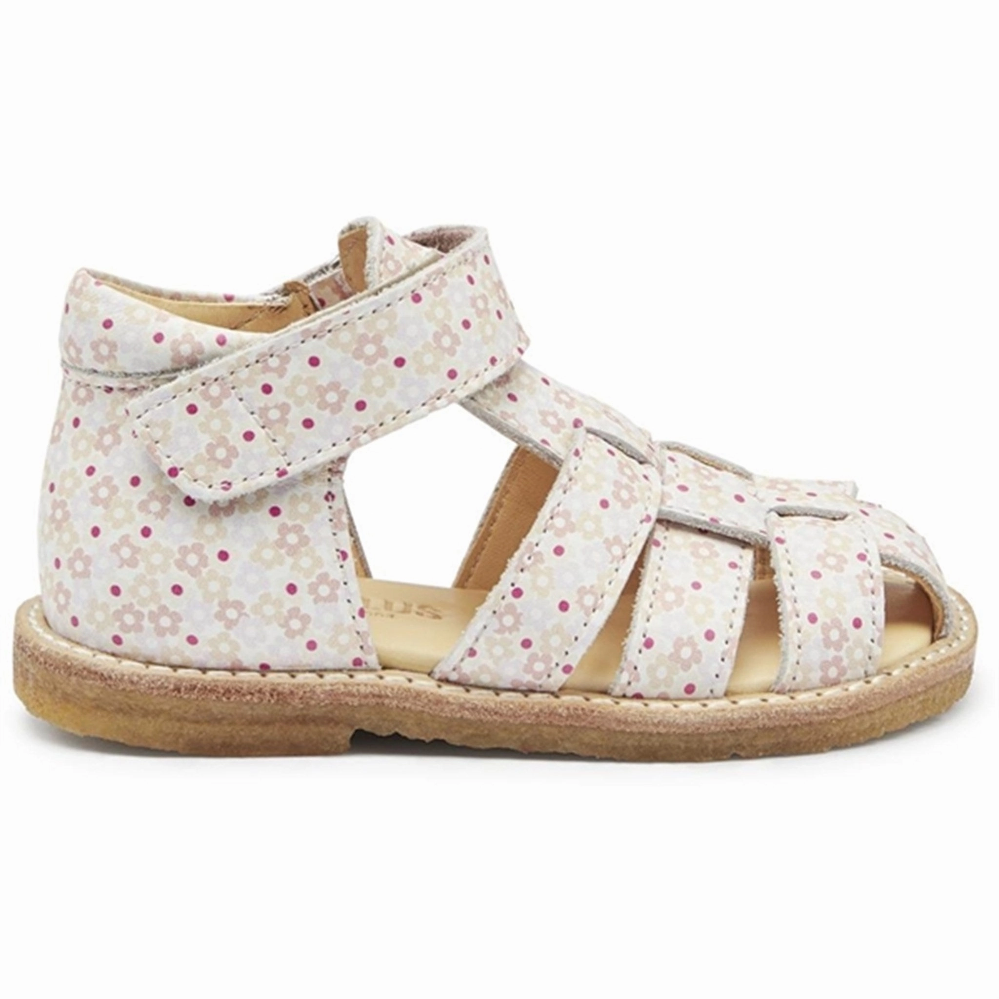 Angulus Starter Sandals Rose Flower Print Durable shoes