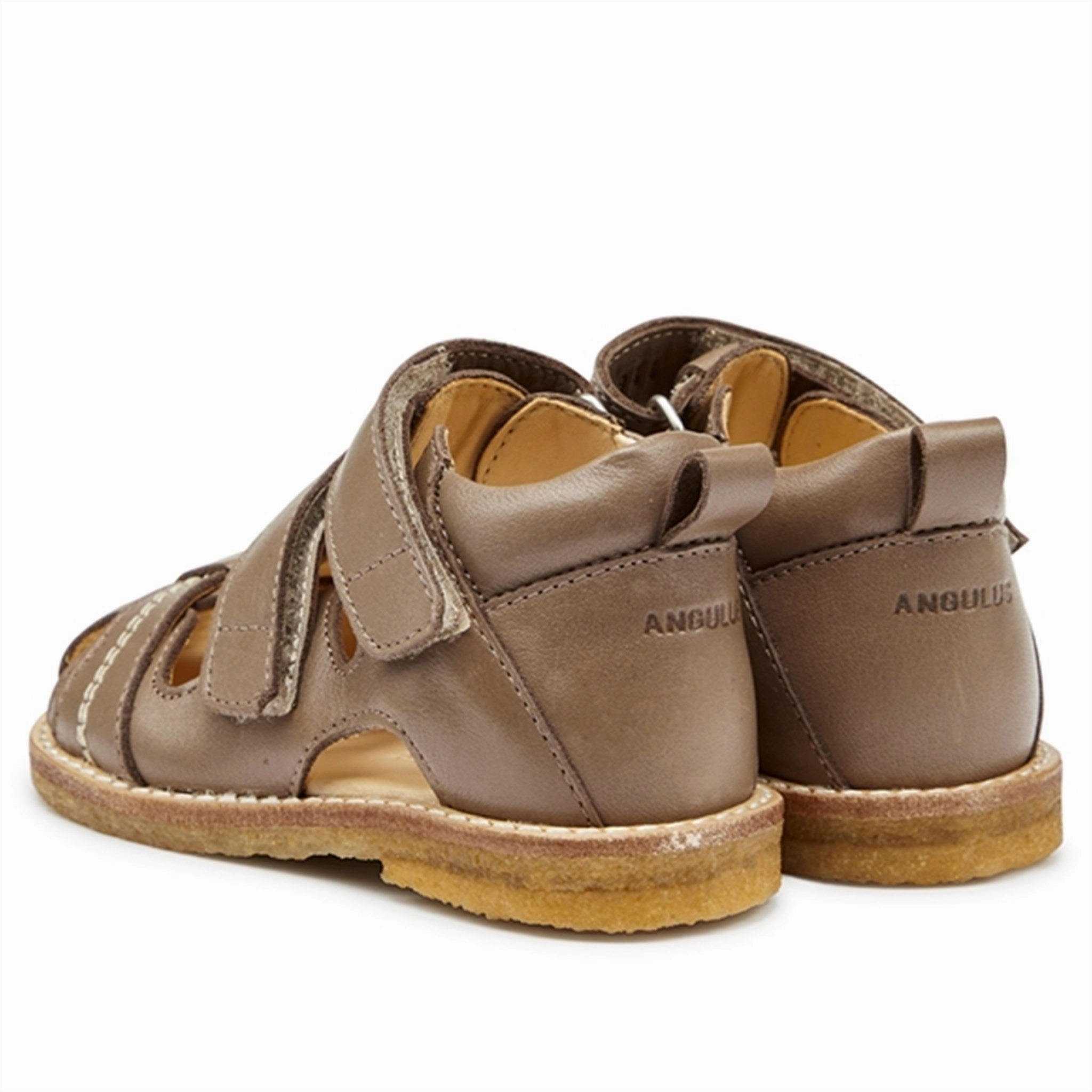 Angulus Starter Sandals Taupe Retro shoes