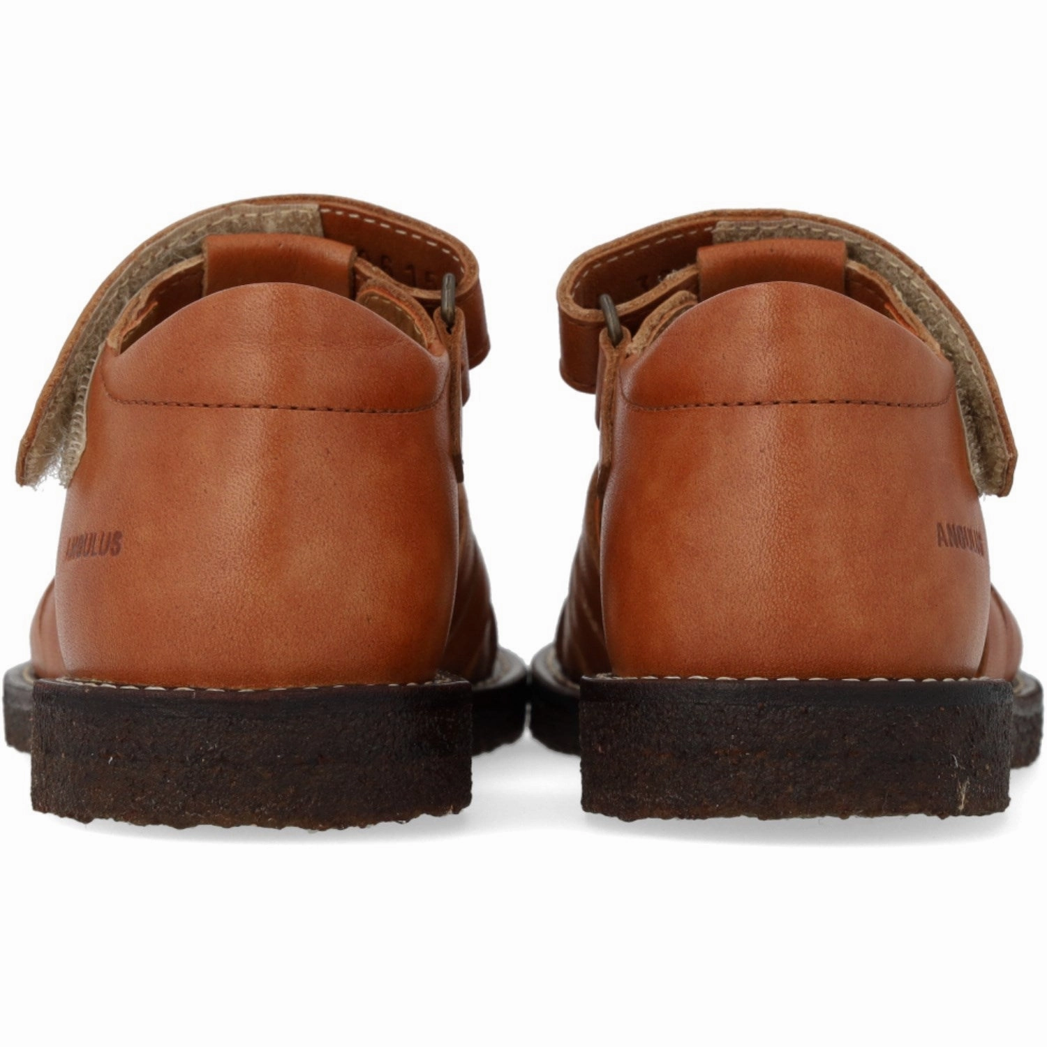 Angulus Tan Braided Leathersandal Mesh shoes