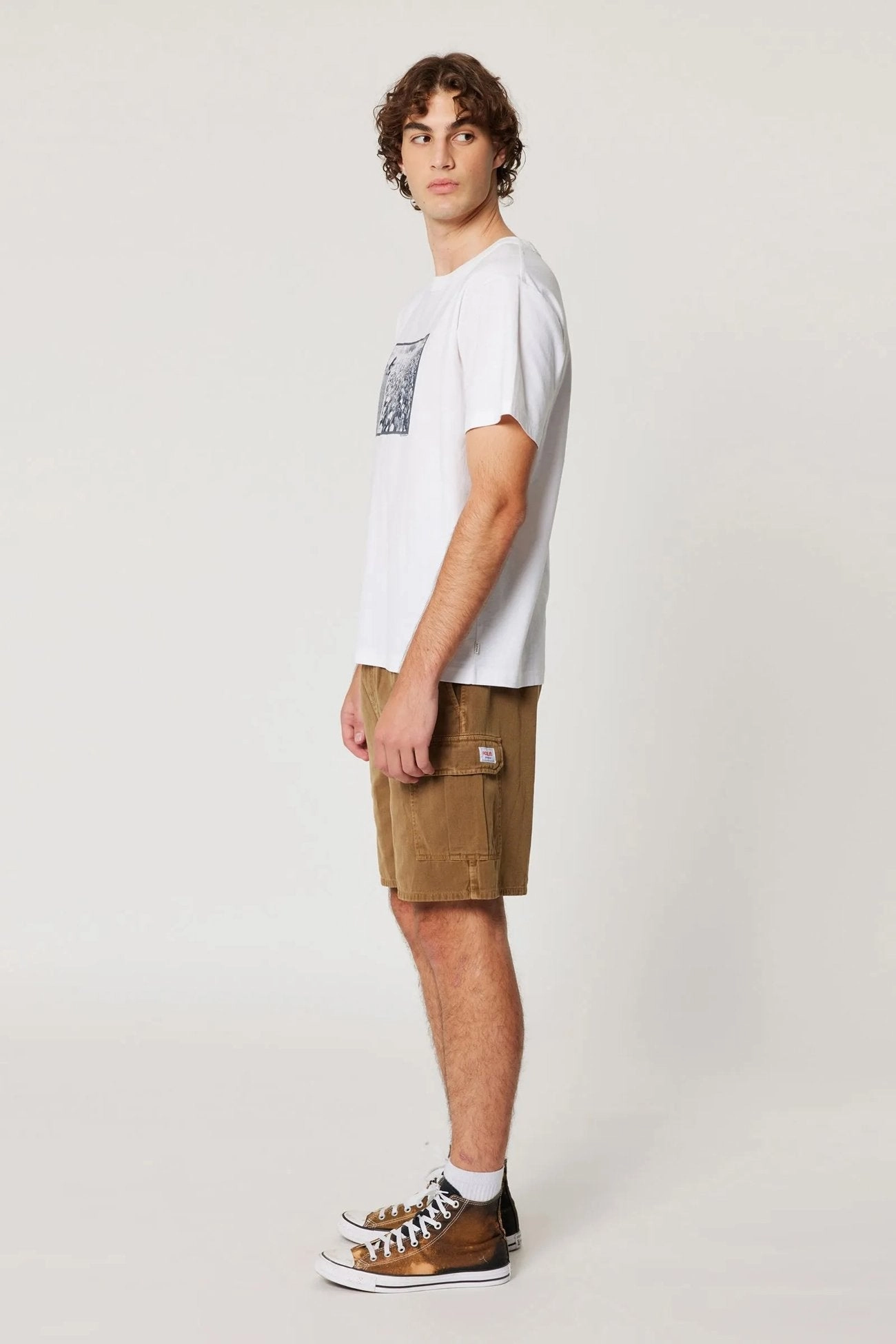 Angus Classic Tee White uniqlo sale