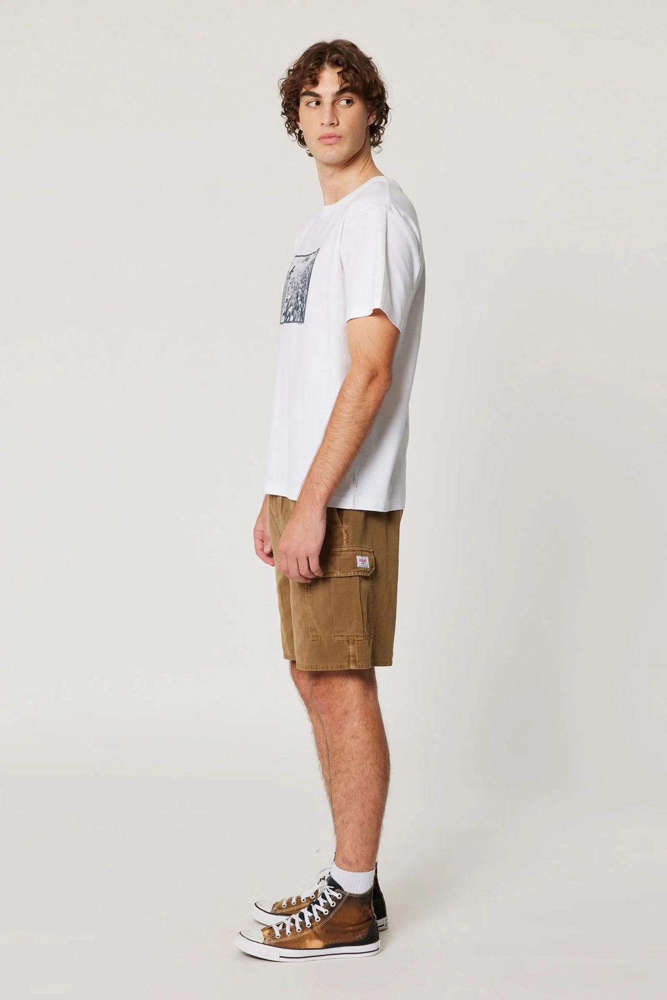 Angus Classic Tee White uniqlo sale